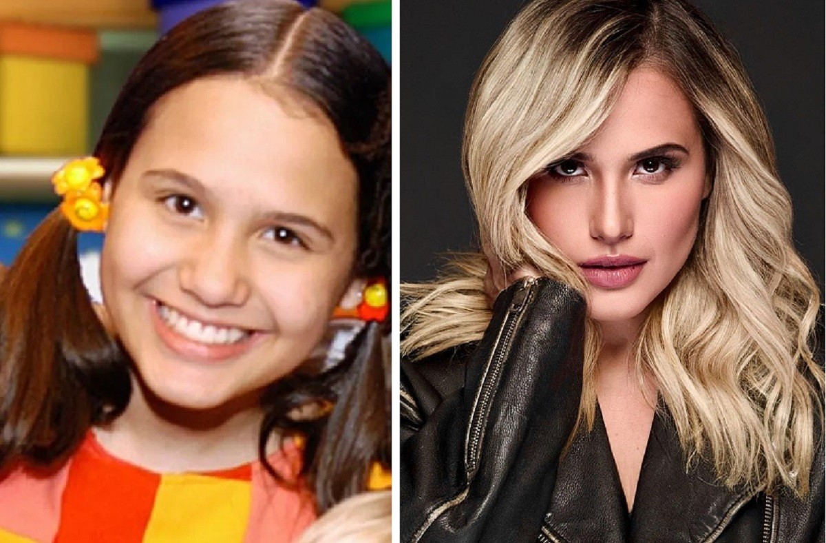 Antes e depois: Priscilla Campos foi estrela do programa infantil Teca na TV (Foto: Reprodução/Instagram e Pino Gomes)