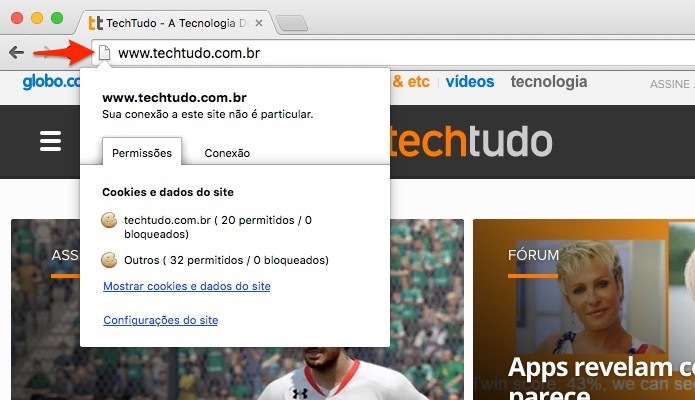 Chrome-Informacoes-Site
