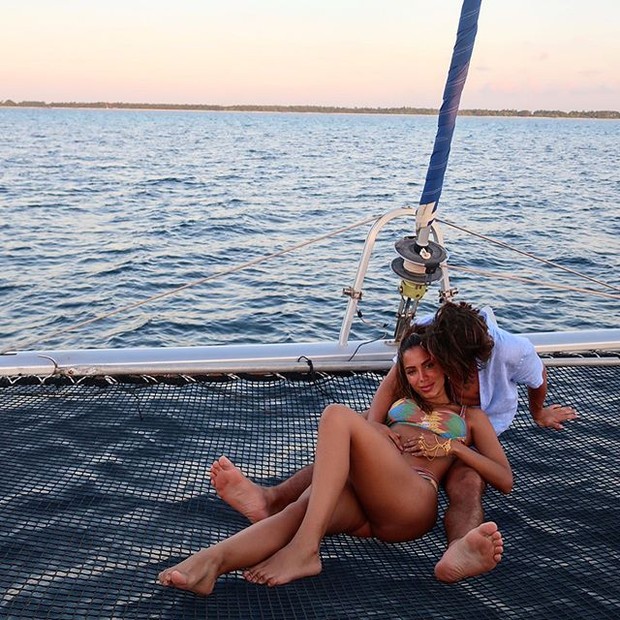 Gabriel David se declara para Anitta em postagem romântica (Foto: Reprodução/Instagram)