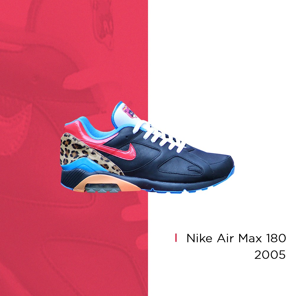 Kanye West x Nike Air Max 180 - 2005 (Foto: Reprodução | arte: @matthhenriquee)