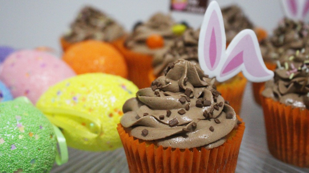 Cupcake De Cenoura Recheado De Brigadeiro Cremoso E Delicia Certa Para A Pascoa Aprenda Culinaria 013 G1 Receita de cupcake, guaporé, rio grande do sul, brazil. cupcake de cenoura recheado de