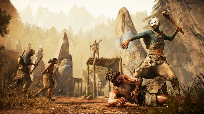 Far Cry Primal terá armas rústicas (Foto: Divulgação/Ubisoft)