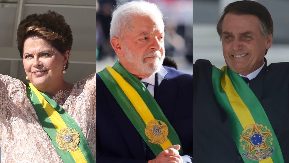 Compare as cerim�nias de posse de Dilma, Lula e Bolsonaro � Foto: Reprodu��o 