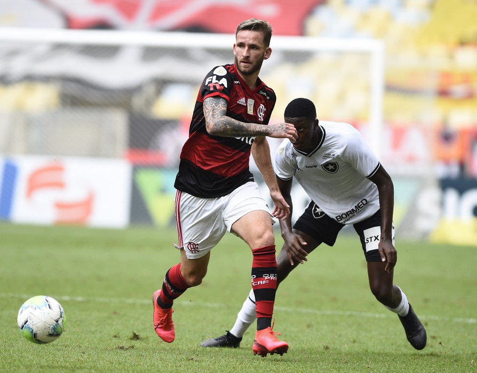 Léo Pereira, Flamengo — Foto: André Durão