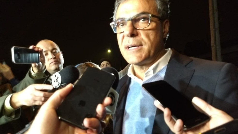 Beto Richa foi preso pela primeira vez em setembro de 2018 — Foto: Tarcísio Silveira/RPC