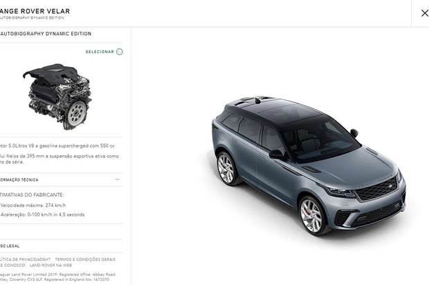 Range Rover Velar Mais R 225 Pido Que Mustang Vir 225 Ao Brasil