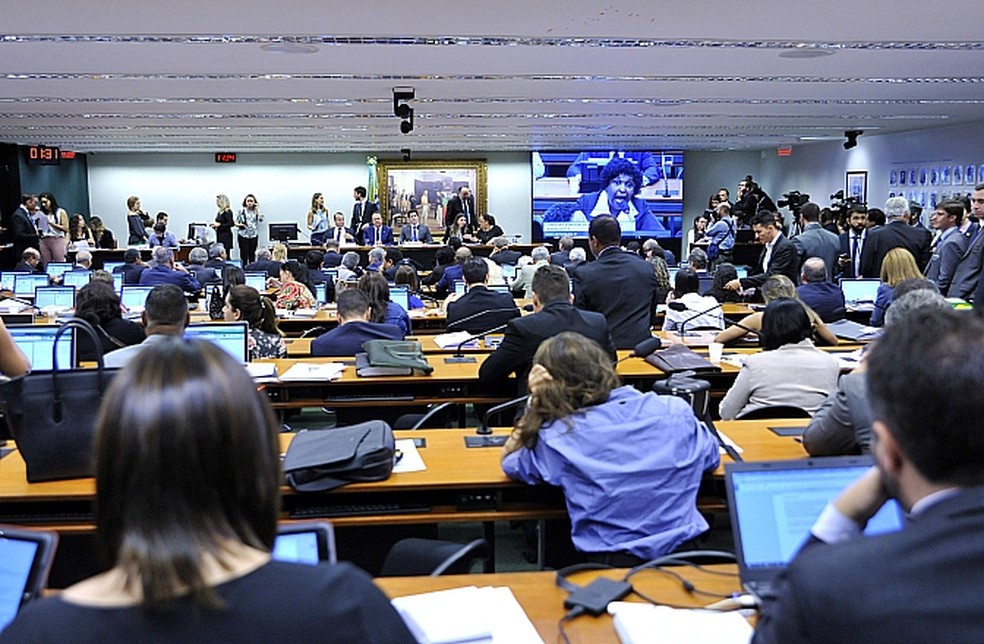 Comissão da Câmara vota parecer de reforma trabalhista (Foto: Alex Ferreira / Câmara dos Deputados)
