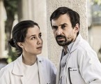 Marjorie Estiano e Júlio Andrade em 'Sob pressão' | João Miguel Júnior/TV Globo