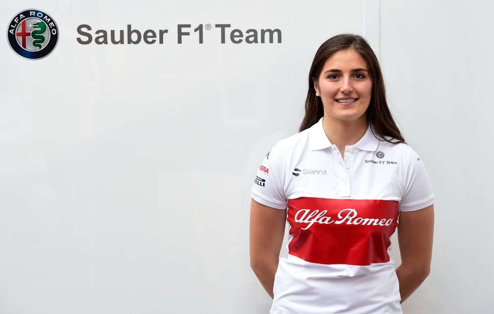 Tatiana Calderón é piloto de testes da Sauber em 2018 — Foto: Divulgação