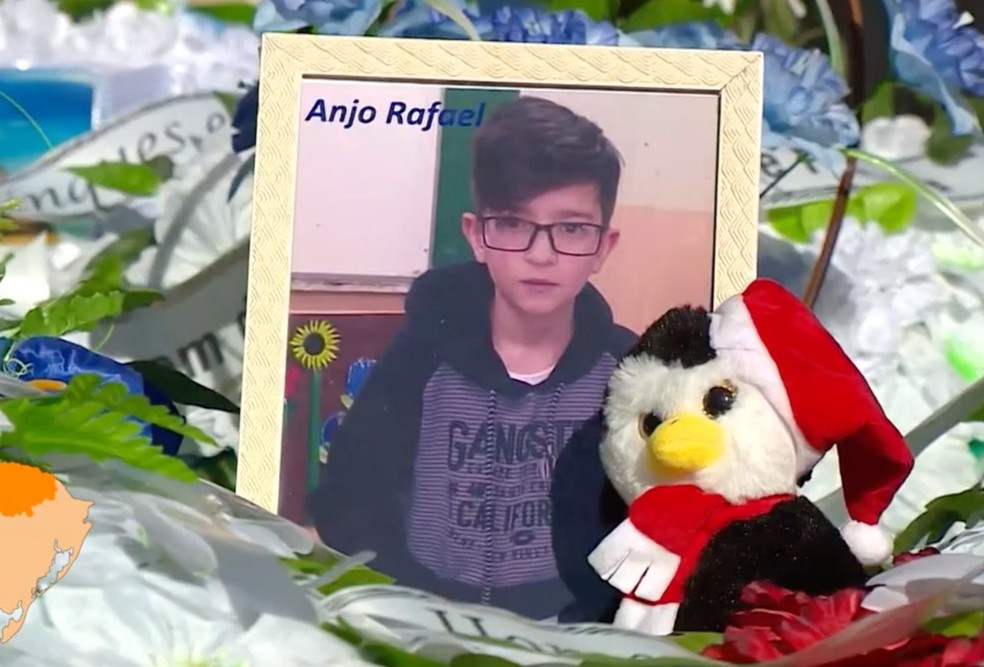 Rafael Winques, menino morto em Planalto — Foto: Reprodução/RBS TV