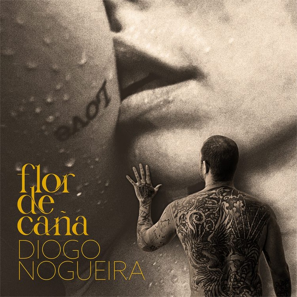 Capa do single 'Flor de Caña', de Diogo Nogueira  — Foto: Divulgação