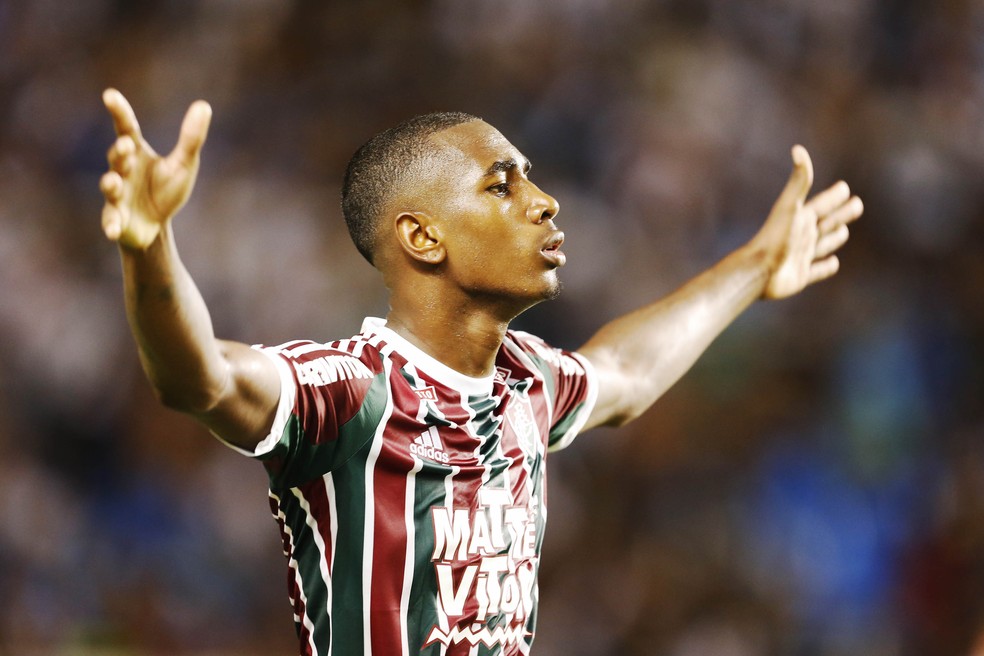 Gerson jogou no profissional do Fluminense entre 2015 e 2018 � Foto: Daniel Ramalho / Ag�ncia Estado