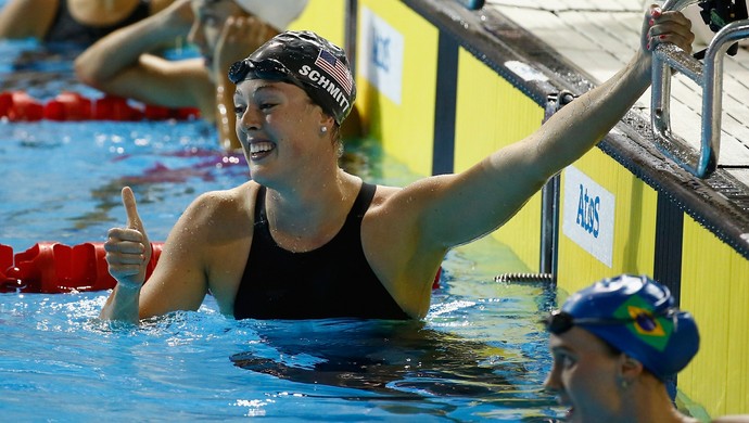 Allison Schmitt natação EUA pan-americano 2015 (Foto: Al Bello/Getty Images)