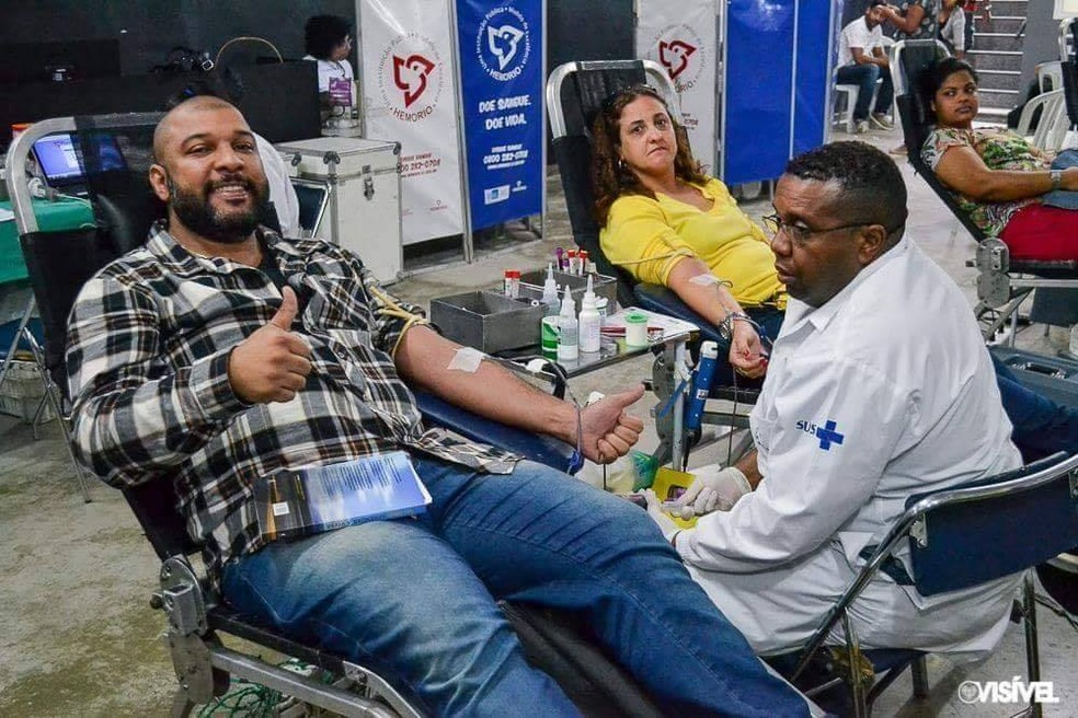 HEMORIO faz mutirão de doação de sangue neste sábado (11).  — Foto: Divulgação/HEMORIO
