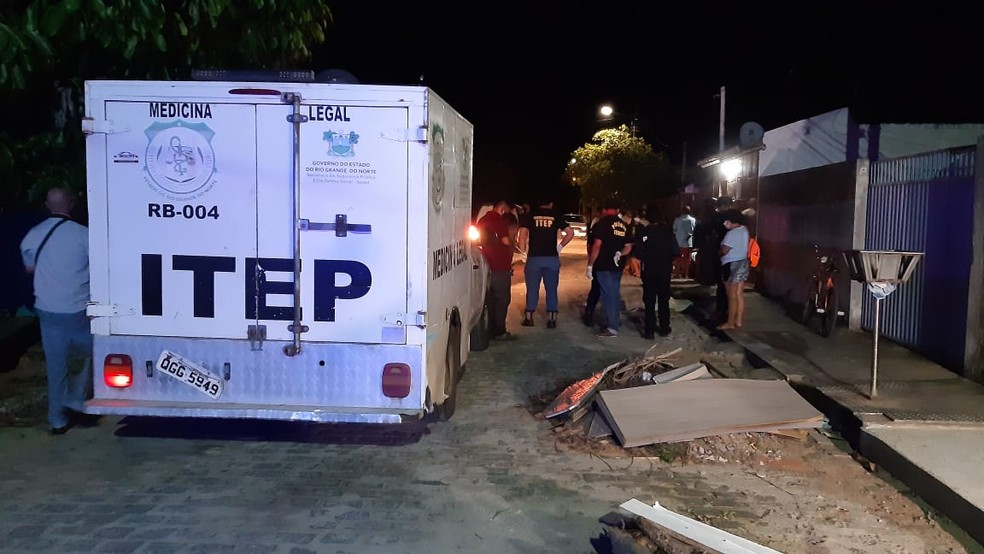 Macaíba vive nova noite de terror e seis pessoas são mortas a tiros — Foto: Sérgio Henrique Santos/Inter TV Cabugi