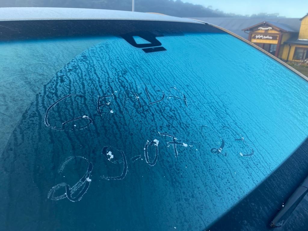 RS abaixo de zero: São José dos Ausentes registra temperatura de -0,4ºC