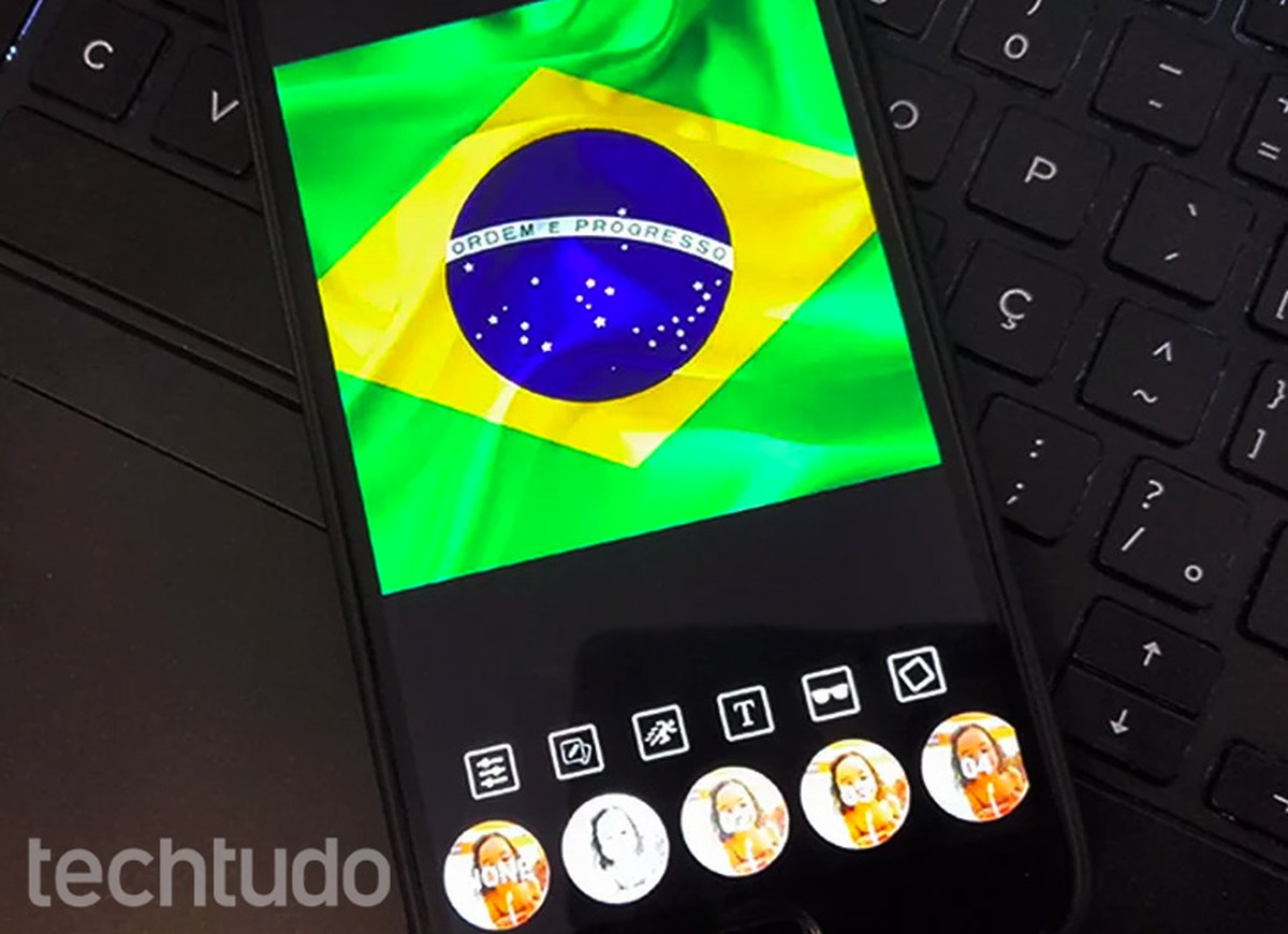 Como fazer GIF da bandeira do Brasil