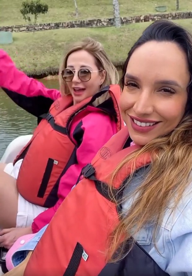 Maria Maya e Amanda Labrego (Foto: Reprodução / Instagram )