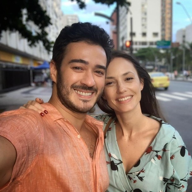 Marcos Veras e Rosanne Mulholland  (Foto: Reprodução/Instagram)