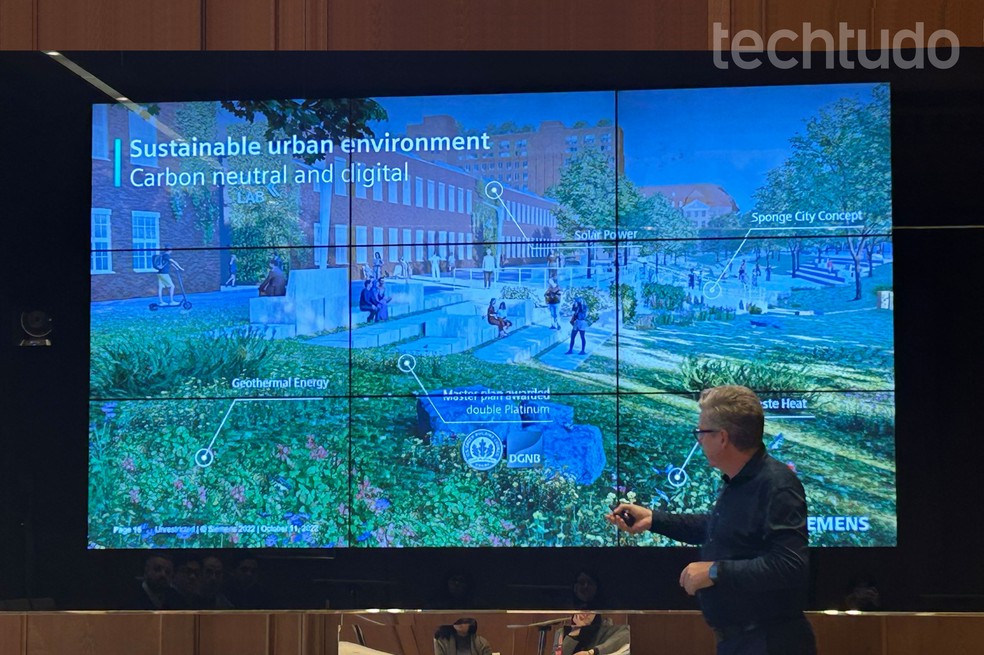 Siemensstadt: cidade do futuro da Siemens deve ficar pronta até 2030 — Foto: Tainah Tavares/TechTudo