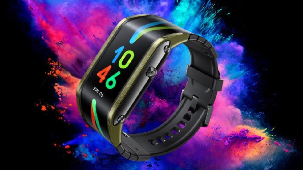 Nubia Watch é compatível com eSIM para dados e ligações — Foto: Divulgação/Nubia