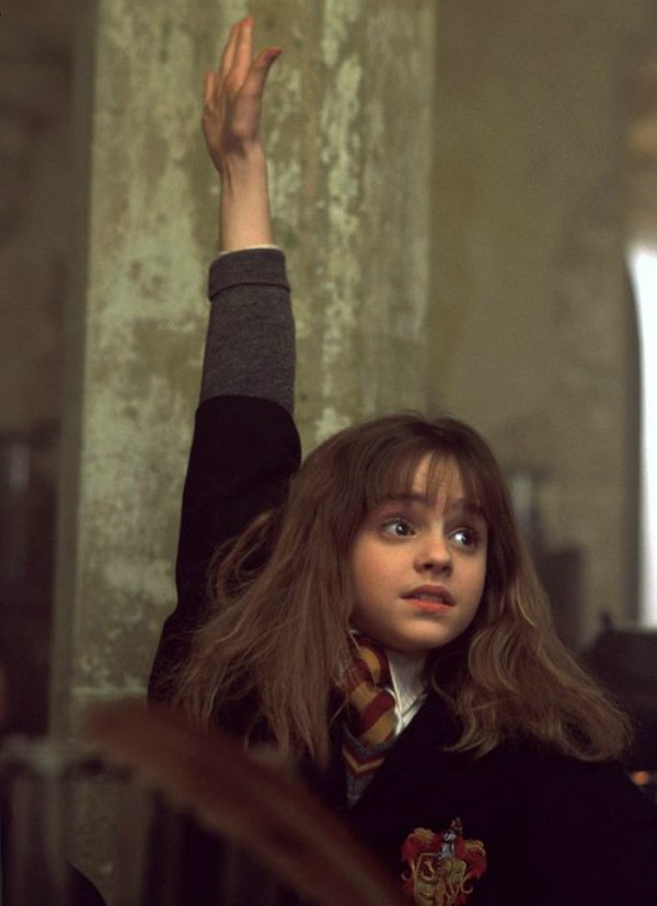 Emma Watson em Harry Potter e a Pedra Filosofal (2001) (Foto: Divulgação)