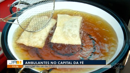 Ambulantes que querem comercializar no Capital da Fé podem se inscrever até 31 de janeiro