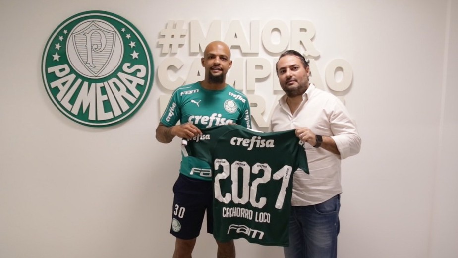 Felipe Melo Renova Contrato Com O Palmeiras Ate O Fim De 2021 Palmeiras Ge