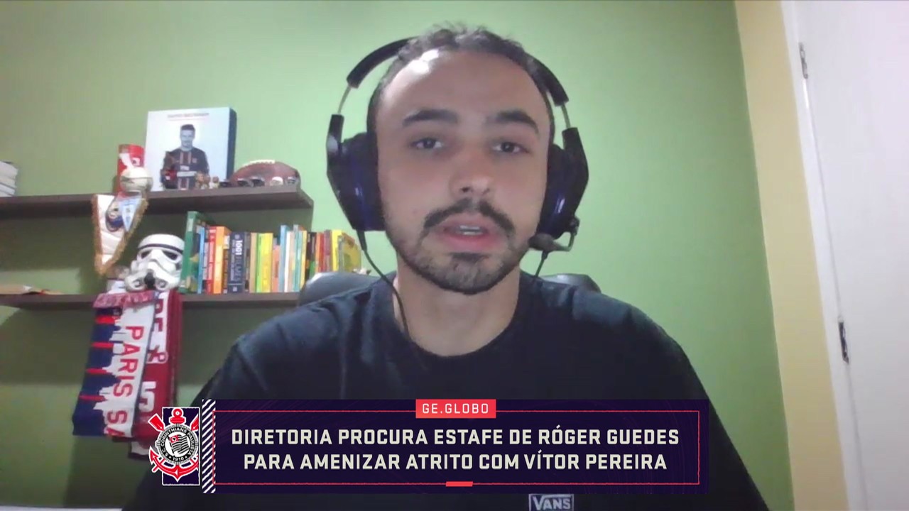 Henrique Toth traz os bastidores do Corinthians após a fala de Vitor Pereira sobre Róger Guedes