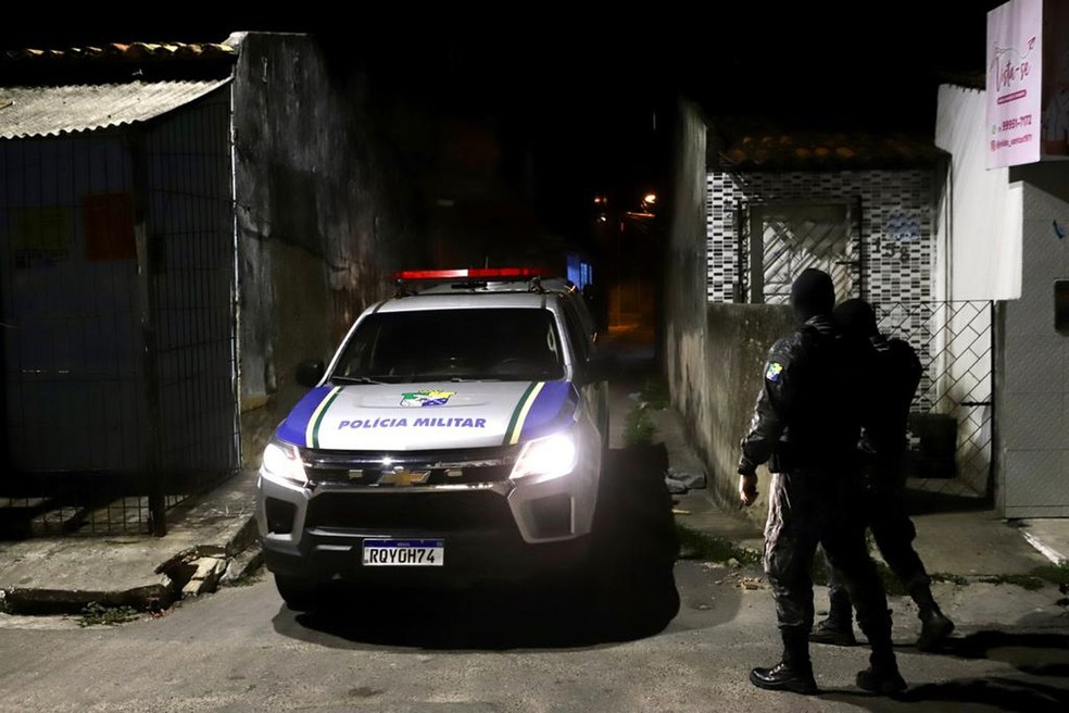 Operação Levítico em Aracaju (SE) — Foto: SSP/SE