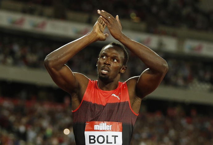 Usain Bolt 200m diamond league londres atletismo (Foto: Reuters)