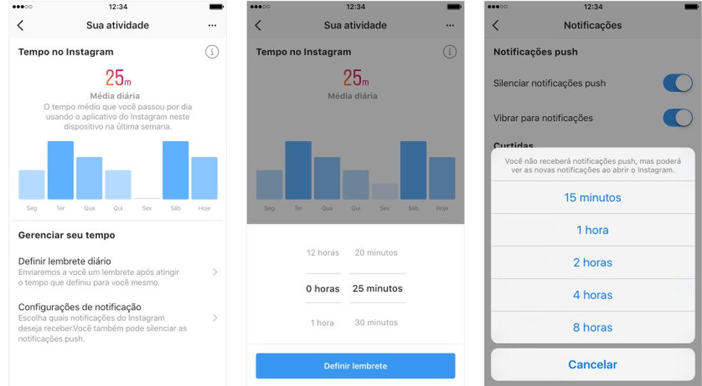  Facebook e Instagram agora permite voc controlar quanto 