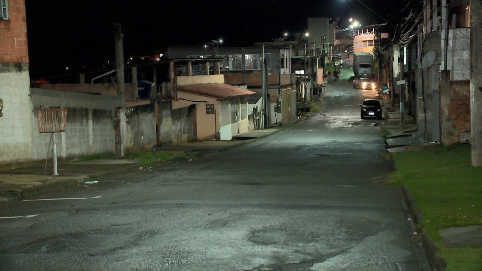 Crime aconteceu no bairro Jardim Bela Vista, Serra, Espírito Santo. — Foto: Reprodução/TV Gazeta