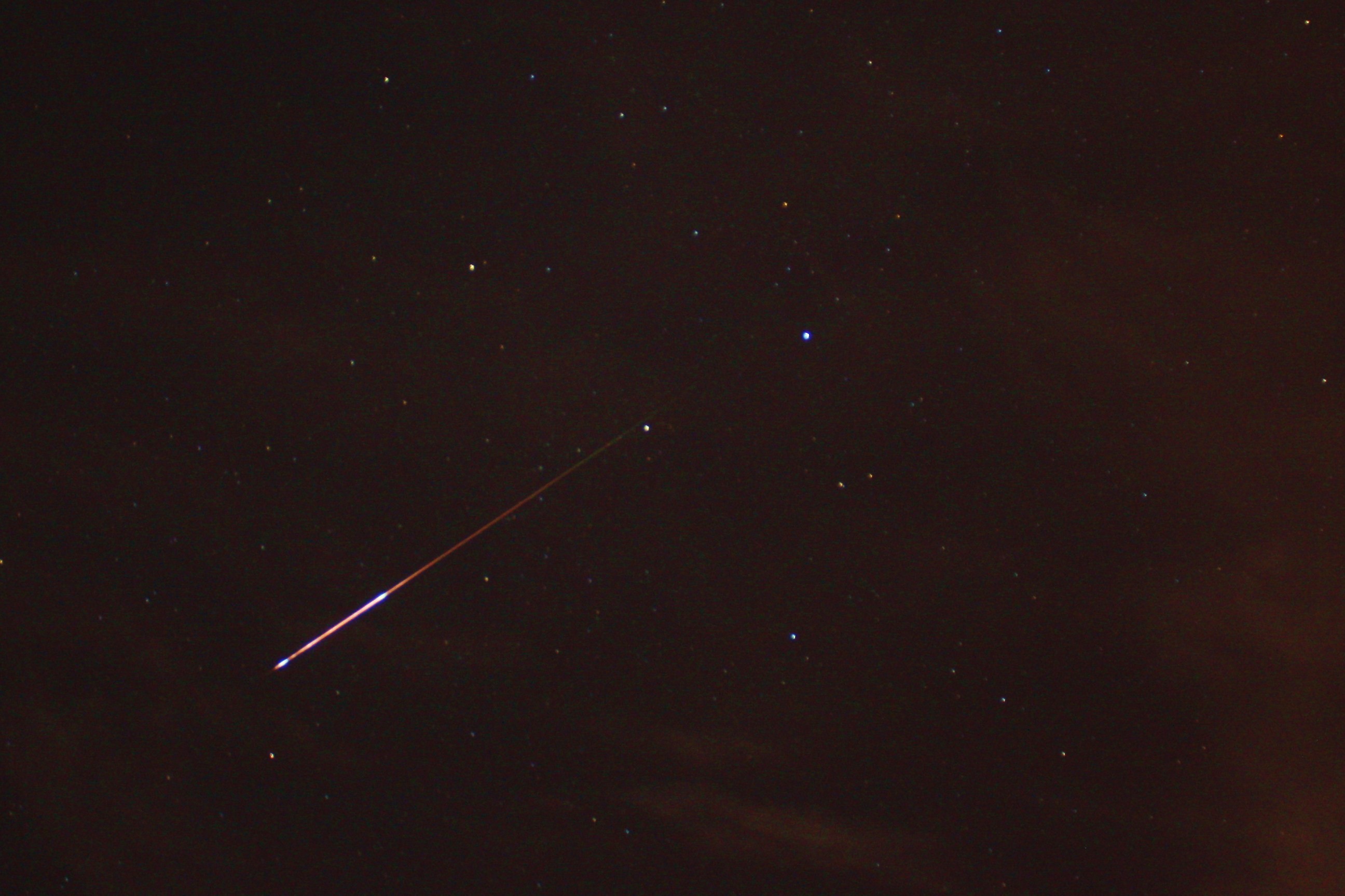 chuva de meteoros (Foto: wikimedia commons)