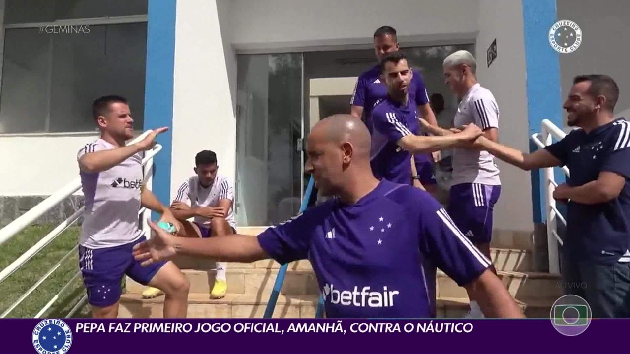 Pepa terá primeiro jogo oficial pelo Cruzeiro contra o Náutico, pela Copa do Brasil