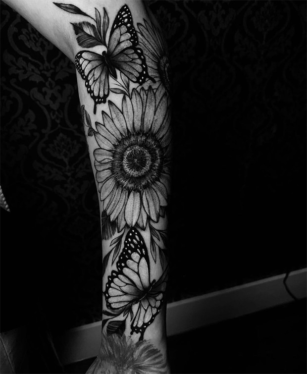 Tatuagem de Camilly Victória (Foto: Reprodução / Instagram Japa Ink)