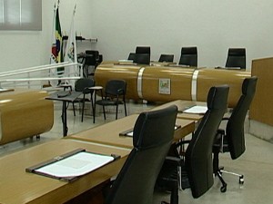Recesso na Câmara de Araxá está sendo discutido (Foto: Reprodução/TV Integração) Recesso na Câmara de Araxá está sendo discutido (Foto: Reprodução/TV Integração)