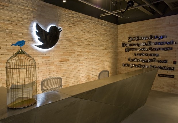 Escritório do Twitter em São Paulo (Foto: Divulgação)