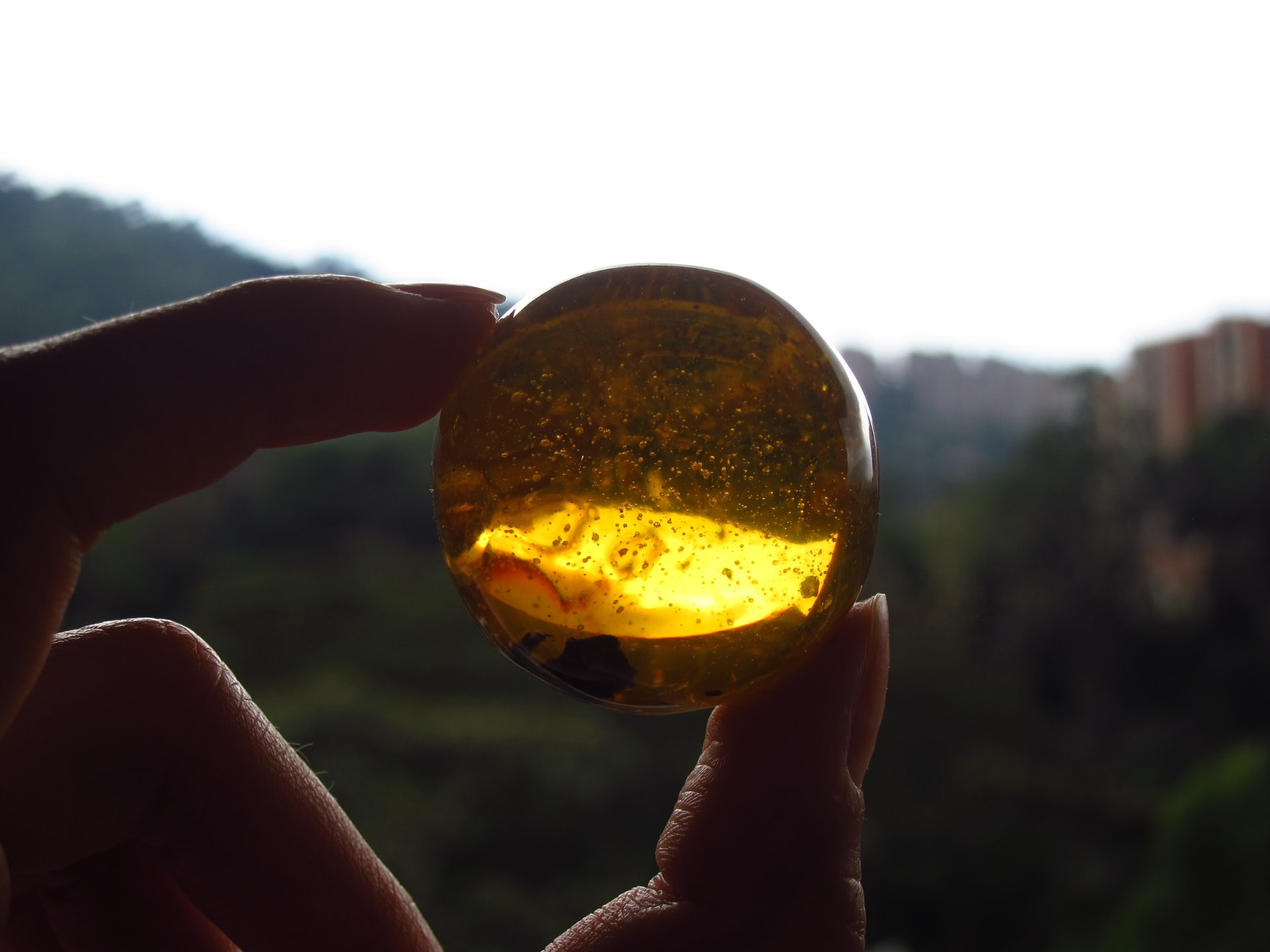 O âmbar é uma resina vegetal fossilizada muito usada em jóias no norte da Europa (Foto: Uns)