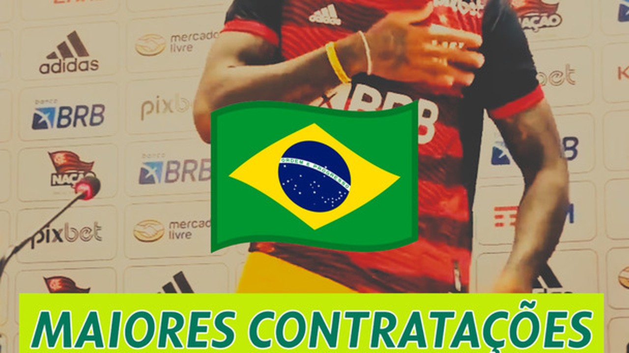 Voc&ecirc; sabe quais as maiores contrata&ccedil;&otilde;es do FUT BR?
