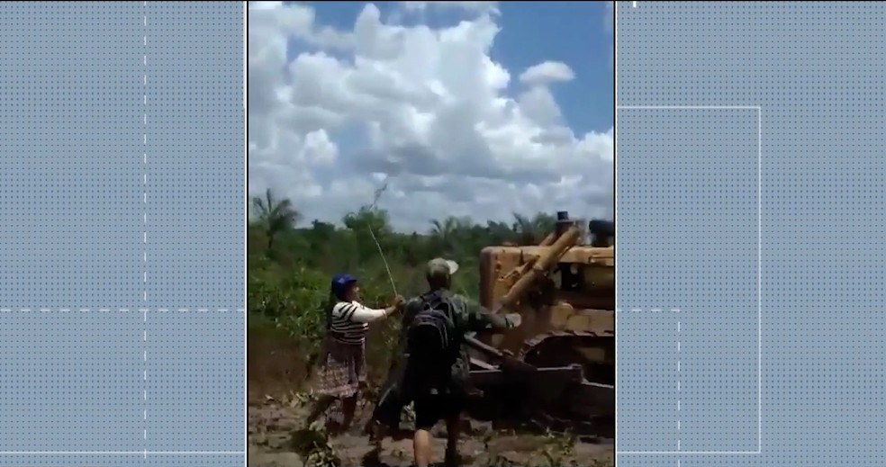 Conflitos agrários voltaram a deixar um clima tenso na região de Matões, no Maranhão. — Foto: Reprodução/TV Mirante