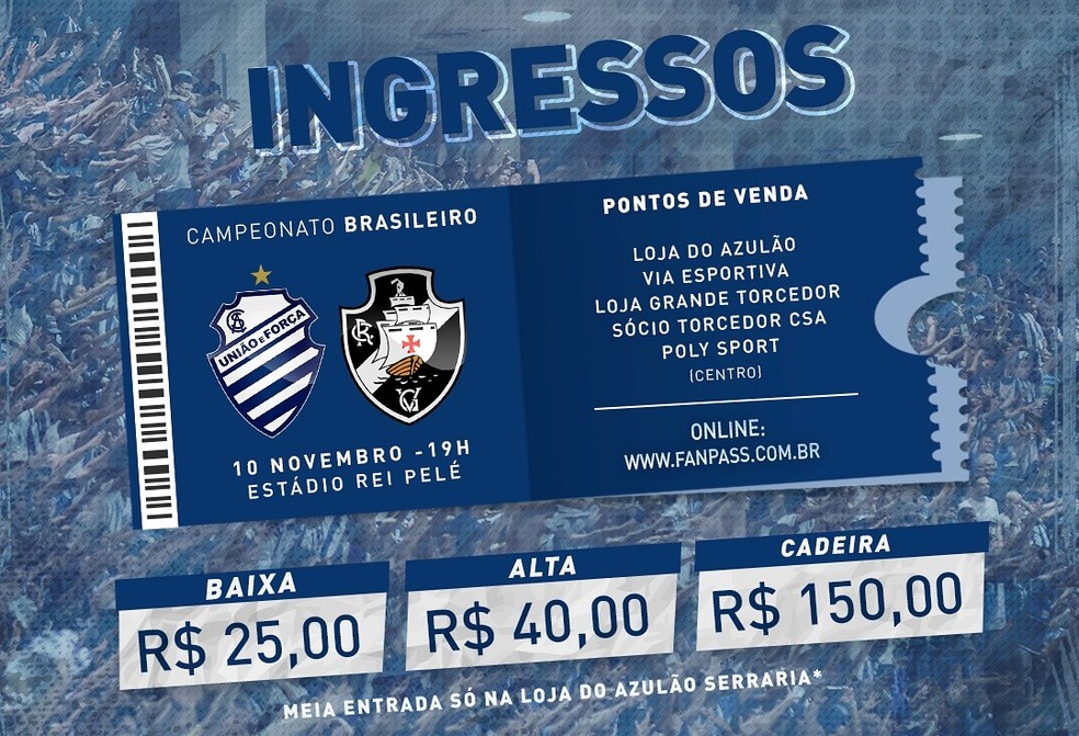 CSA e Vasco se enfrentam neste domingo em Maceió — Foto: Ascom / CSA