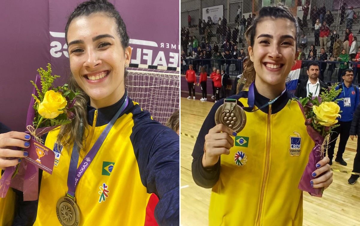 joueur de Ribeirão Preto, SP, termine Dooflympics avec artillerie et bronze en handball |  Ribeirao Preto et la France