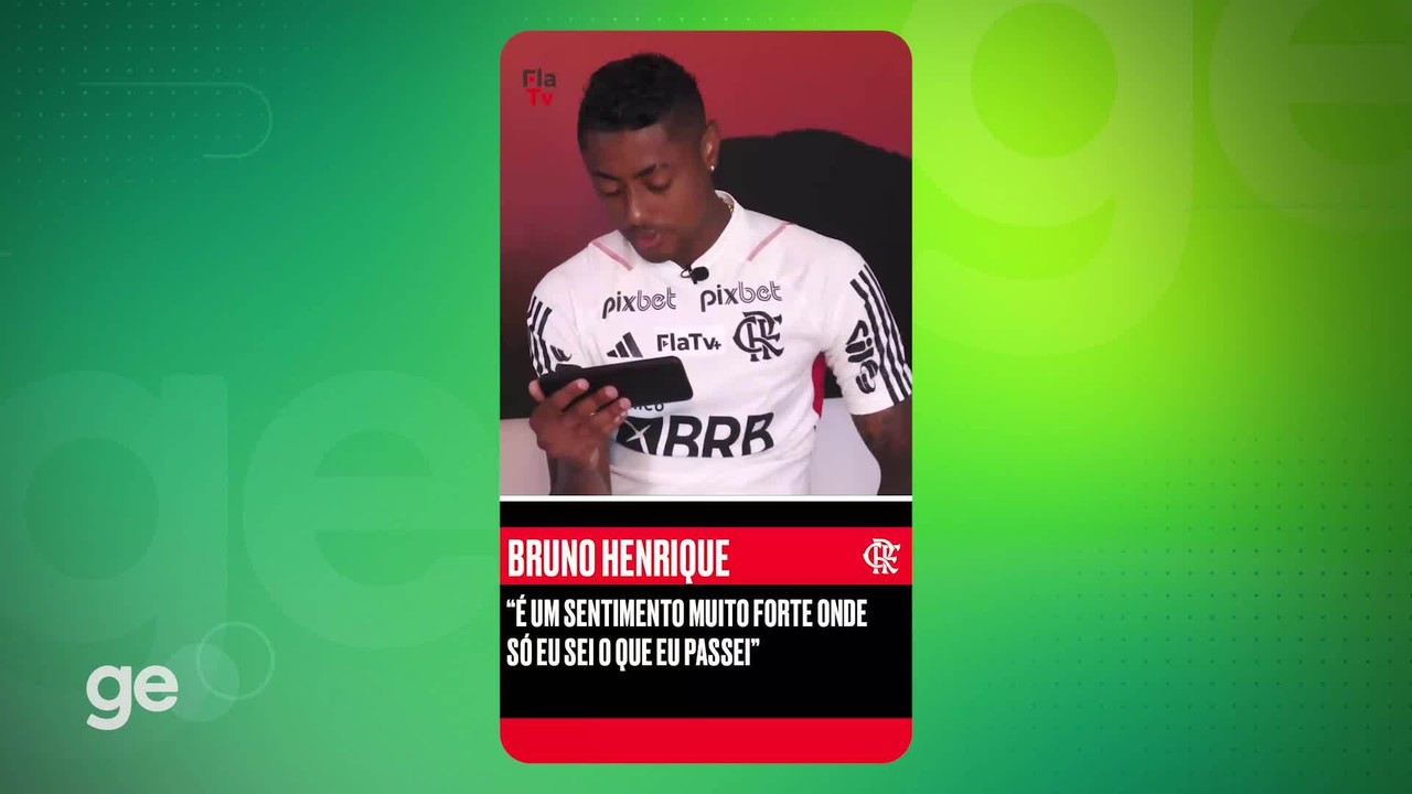 Bruno Henrique chora com retorno ao Flamengo: 'S&oacute; eu sei o que eu passei'