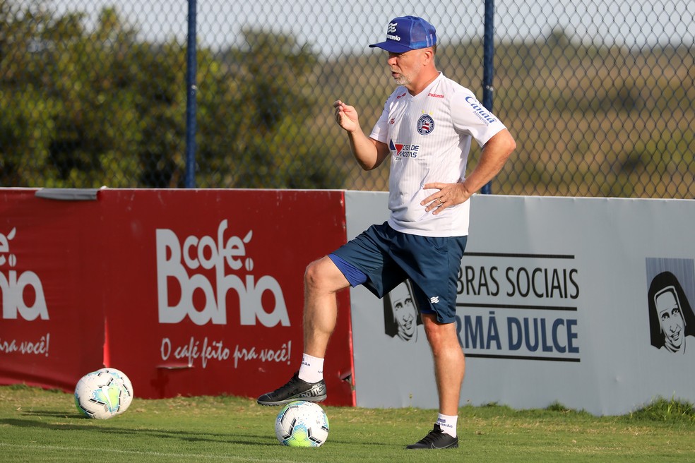 Mano Menezes, técnico do Bahia — Foto: Felipe Oliveira/EC Bahia