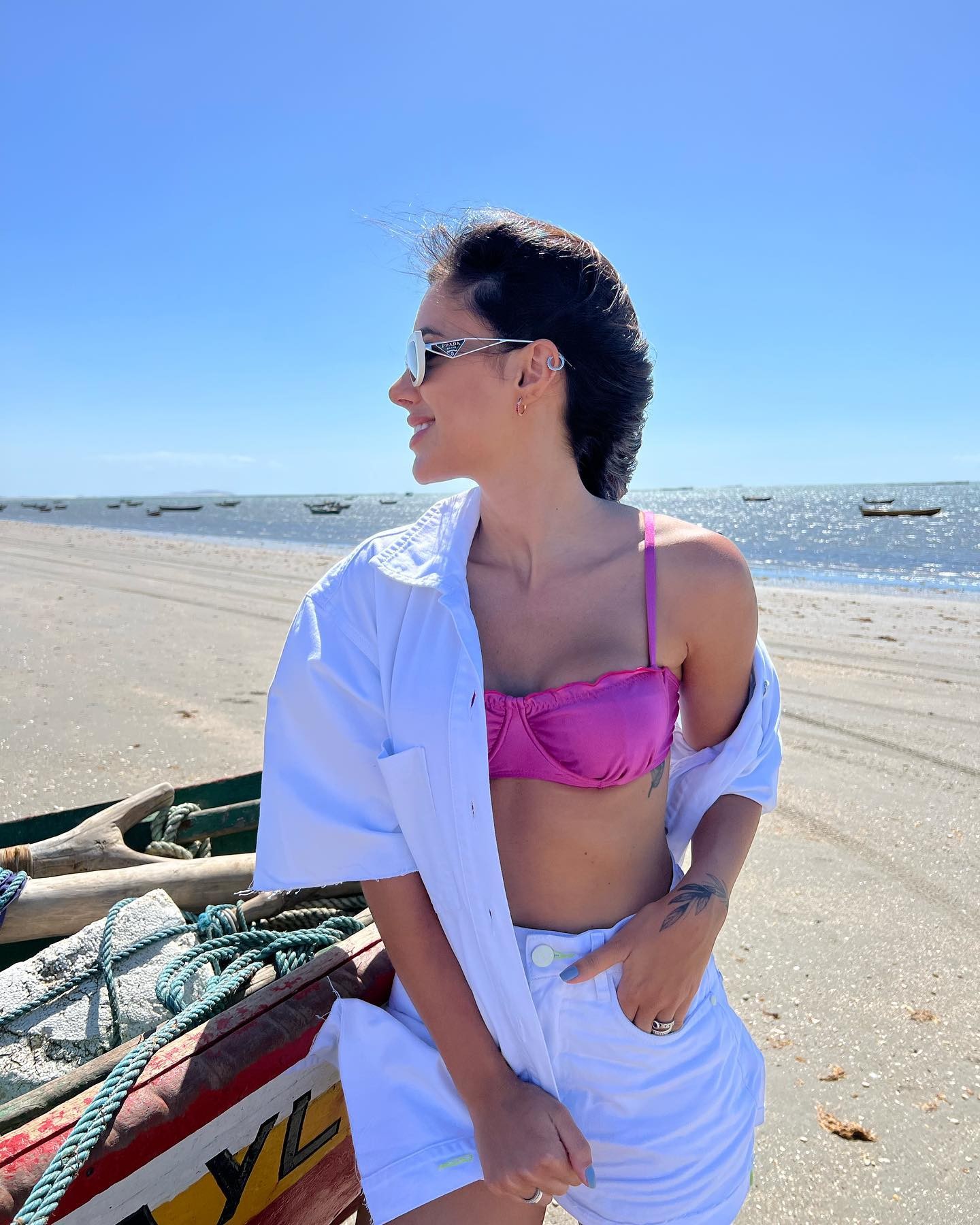 Bruna Biancardi posa em paisagem paradisíaca e ganha elogios (Foto: Reprodução / Instagram)