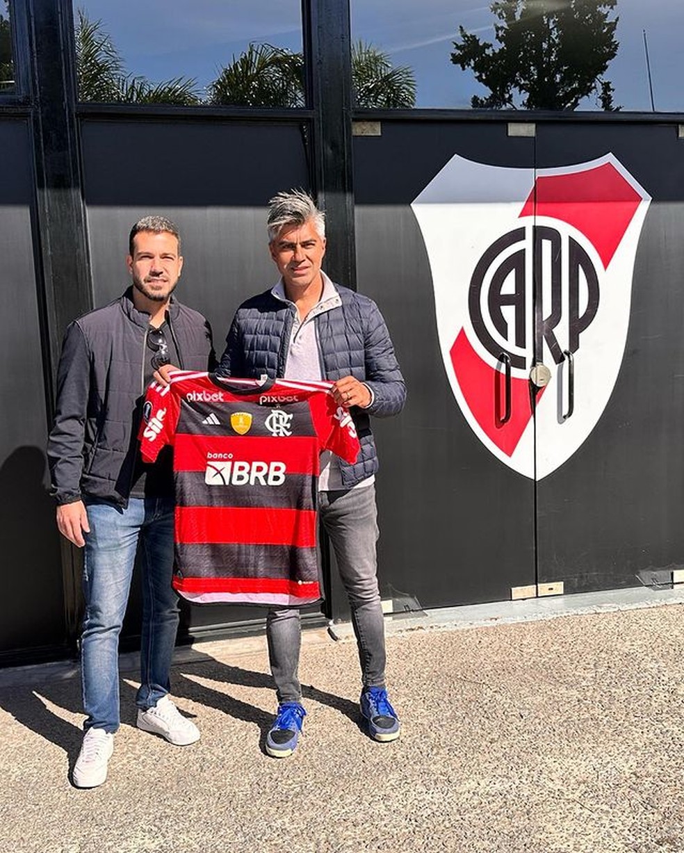 Flamengo abre rela&ccedil;&otilde;es institucionais com River Plate com foco no futuro &mdash; Foto: Arquivo pessoal