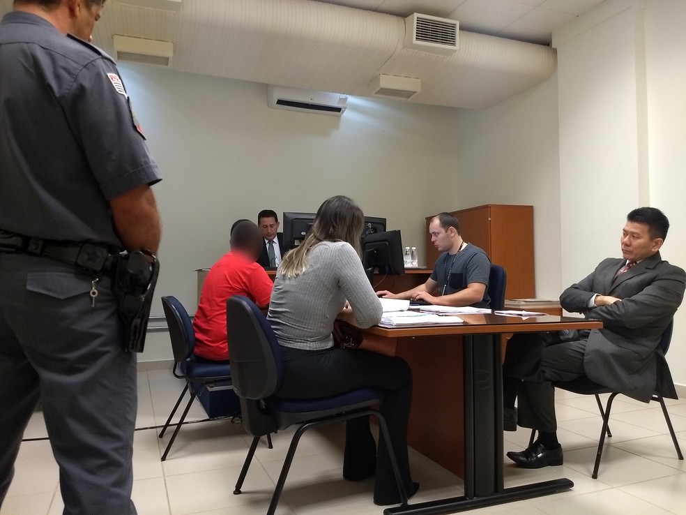 Audiência de custódia em Presidente Prudente, em dias comuns, é realizada no Daraj (Foto: Stephanie Fonseca/G1)