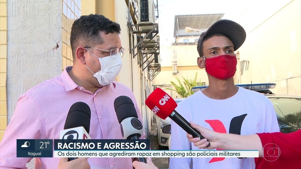 Polícia Civil identifica agressores de jovem negro em shopping como dois PMs