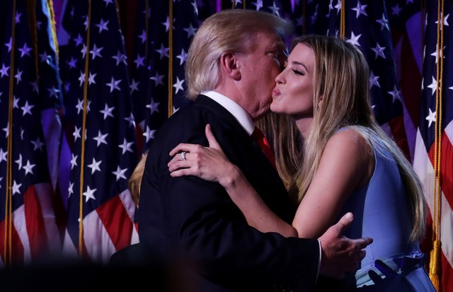 Donald e Ivanka Trump (Foto: Getty Images)